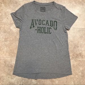 Modern Lux AVOCADO-HOLIC Graphic Tee Large
